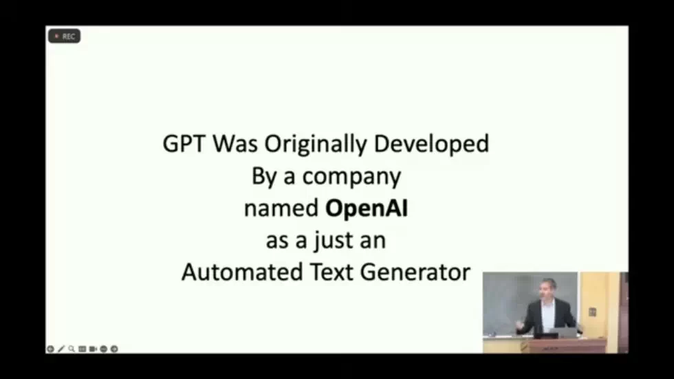 How GPT/ChatGPT Work - An Understandable Introduction to the Technology - Professor Harry Surden 06